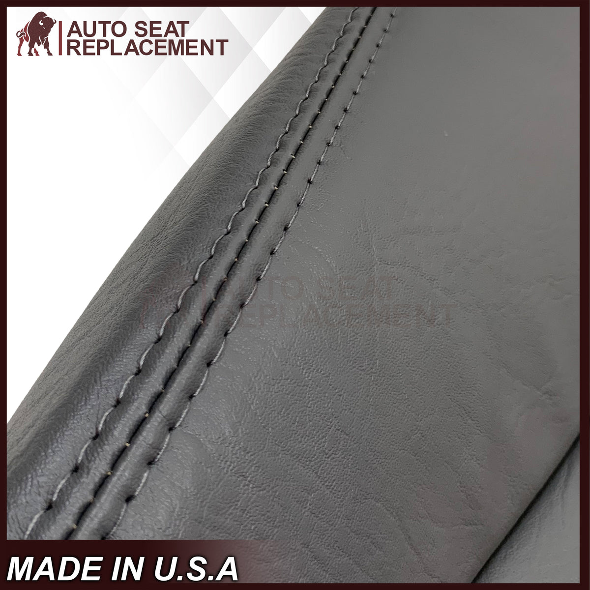 1998 - 2002 Dodge Ram 1500 Base Work Truck SINGLE CAB Seat Cover in Mist Gray Vinyl