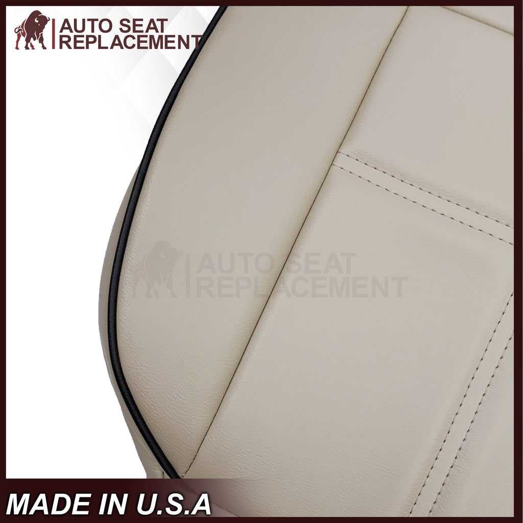 2006 2007 2008 Lincoln Mark LT Front Replacement Seat Covers in Medium Light Parchment Tan: Choose From Variants