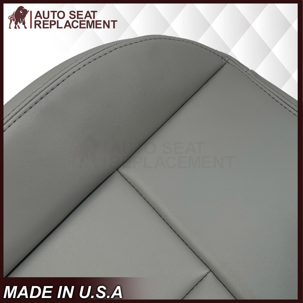 2005-2009 Chevrolet Trailblazer EXT LT Leather Replacement Seat Cover Gray