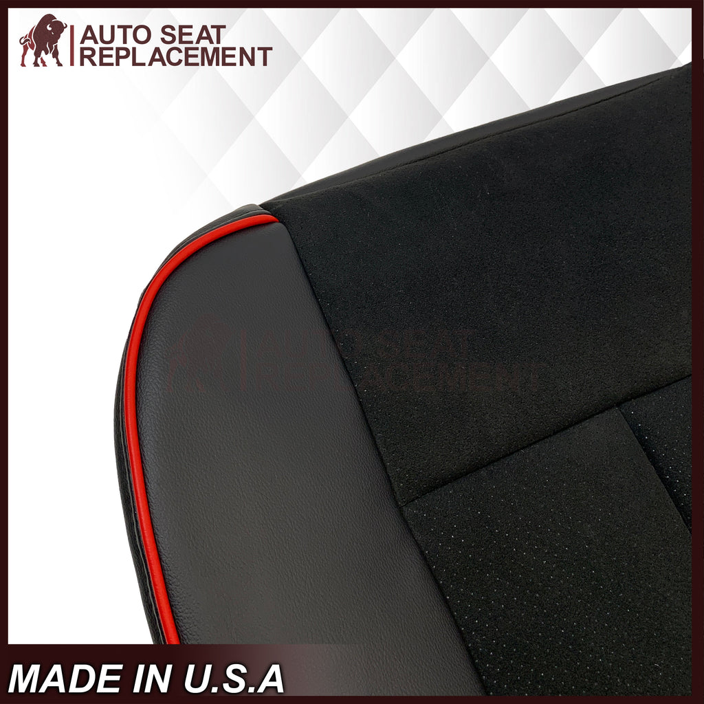 2013–2014 Ford F-150 FX4 Appearance Package Black Seat Cover with Suede Insert