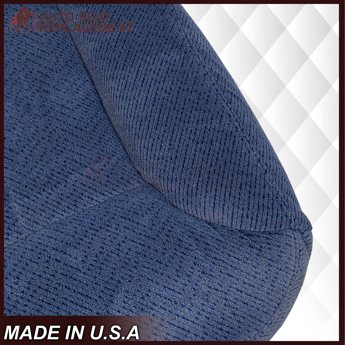 1995-1999 Chevy Tahoe Suburban Silverado Replacement Cloth Seat Cover in Navy Blue: Choose your options