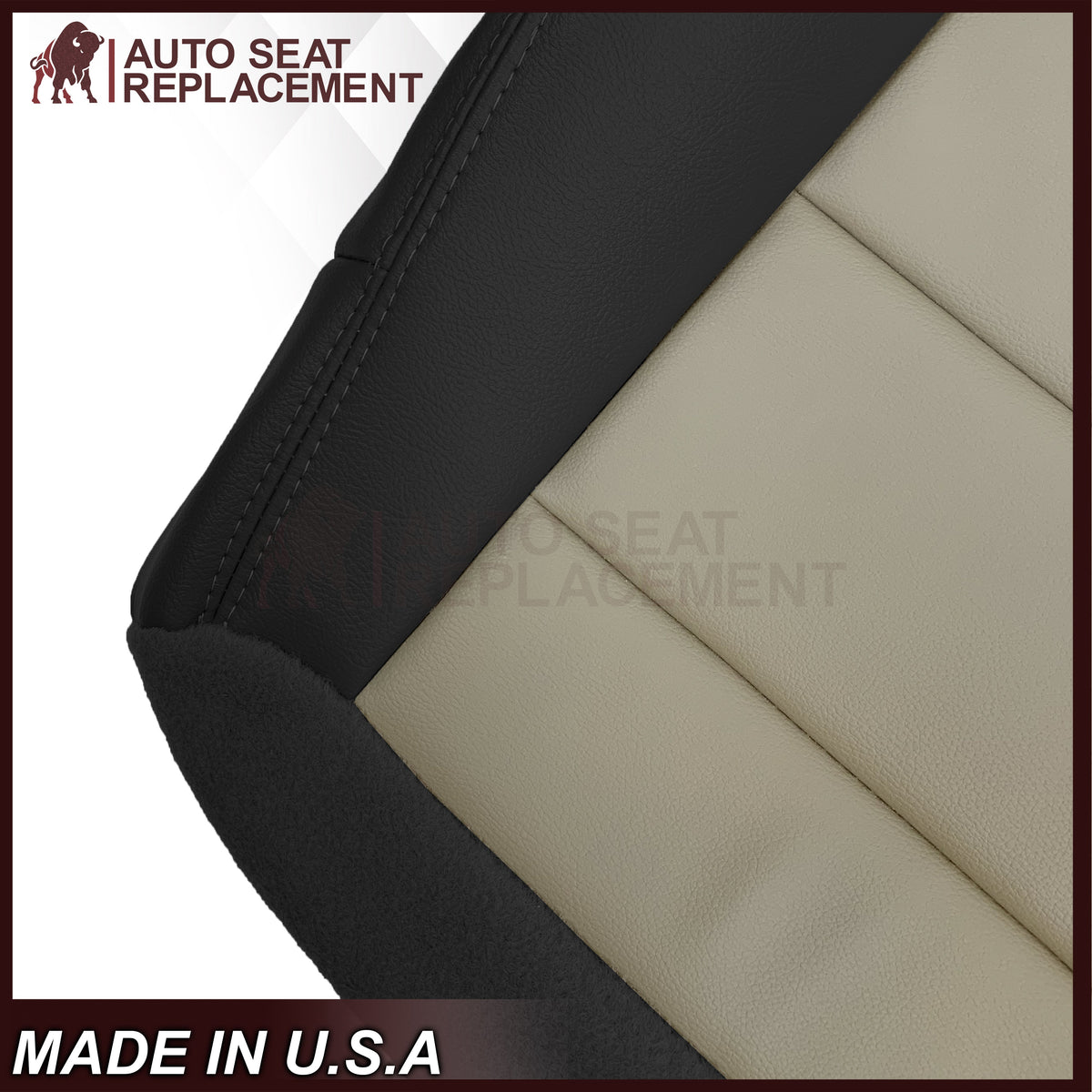2005 Ford Excursion Eddie Bauer Sport Front Replacement Seat Covers: Choose Leather or Vinyl