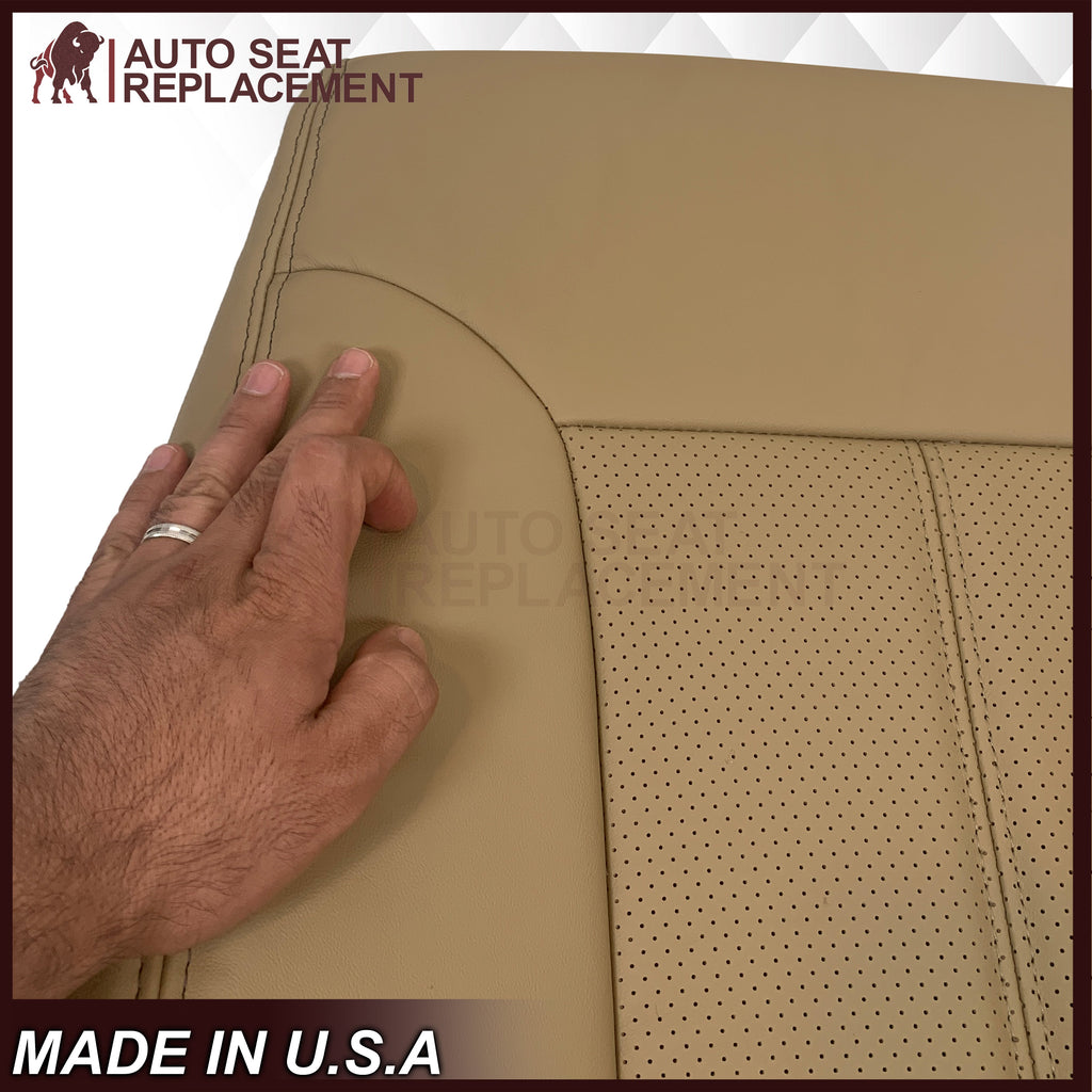 2011-2016 Ford F-250 F-350 F-450 Lariat Seat Cover Replacement in Adobe Tan: Choose From Variants