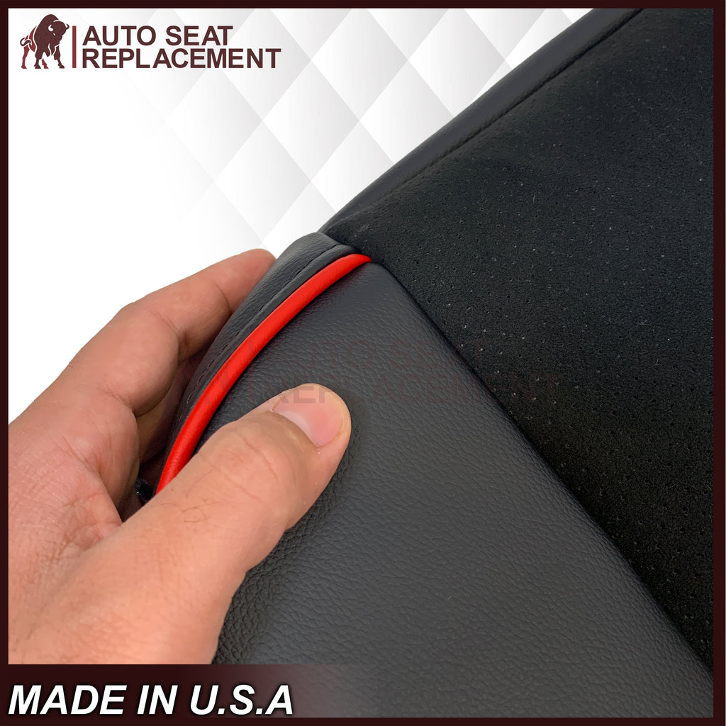 2013–2014 Ford F-150 FX4 Appearance Package Black Seat Cover with Suede Insert
