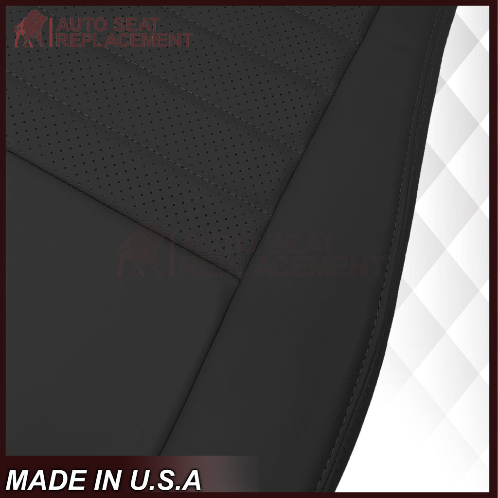 1999-2004 Ford Mustang GT Convertible Replacement Seat Cover in Dark Charcoal Black: Choose From Variation