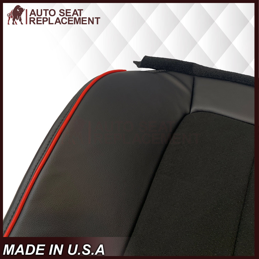 2013–2014 Ford F-150 FX4 Appearance Package Black Seat Cover with Suede Insert