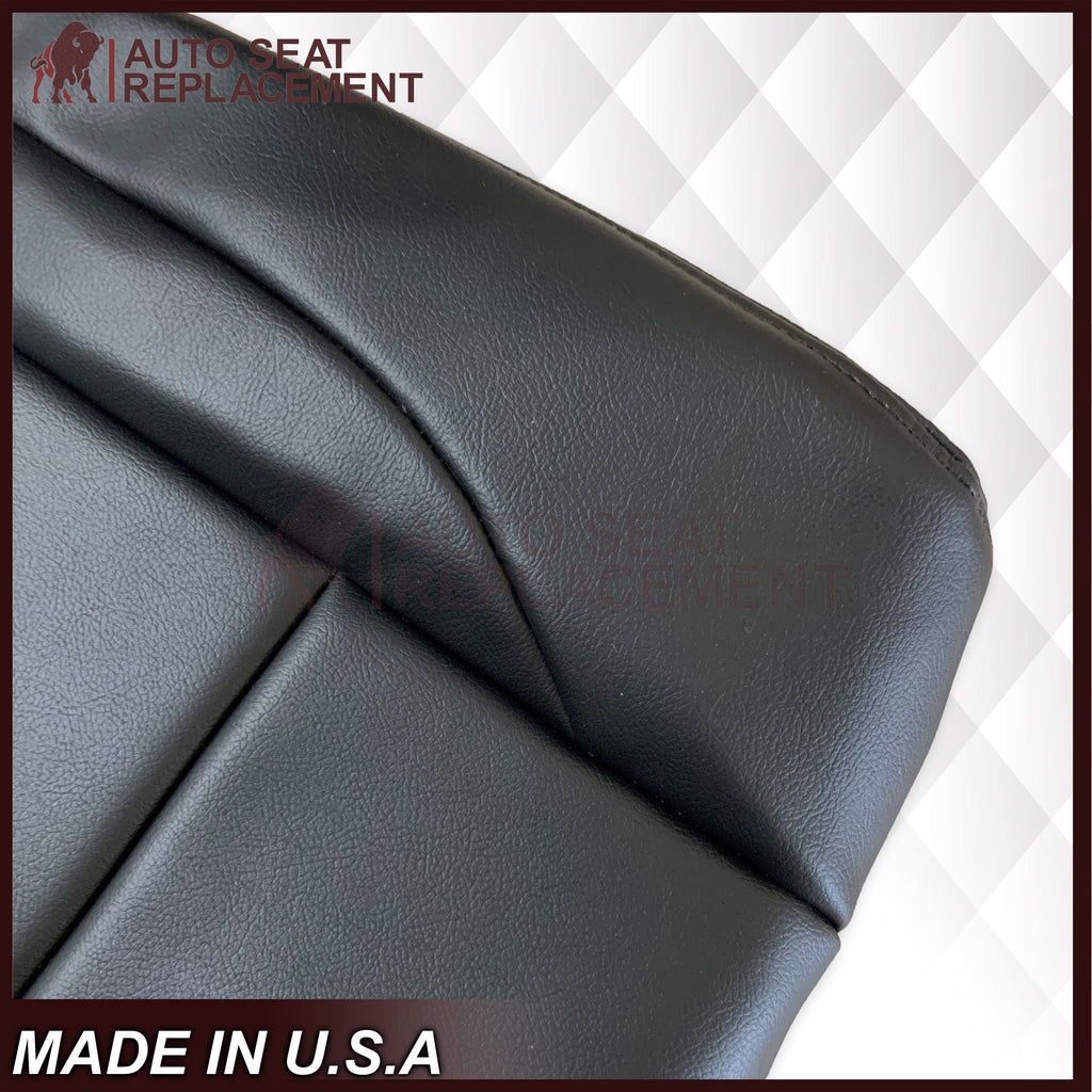 2005-2015 Nissan Titan Second Row Driver and Passenger Side Top and Bottom Seat Covers in Black : Choose from the variants