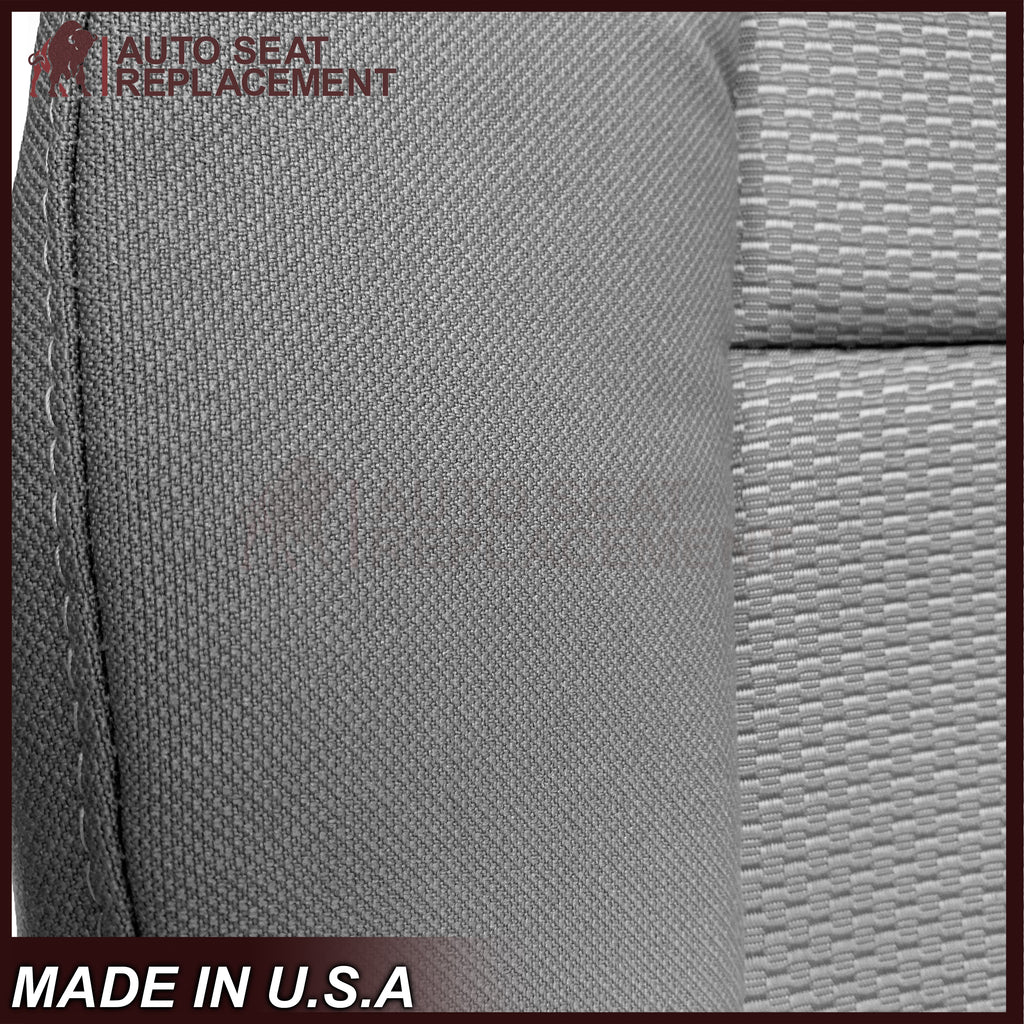 2014-2019 Chevy Silverado LS LT Z71 Replacement Cloth Seat Cover: Gray