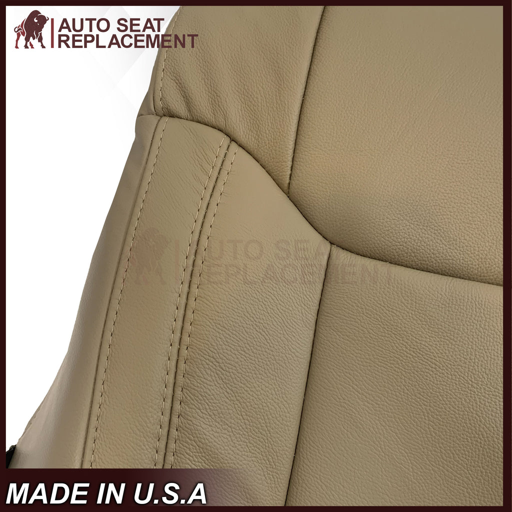 2014-2021 Toyota Tundra Driver OR Passenger Side Replacement Seat Cover: Tan