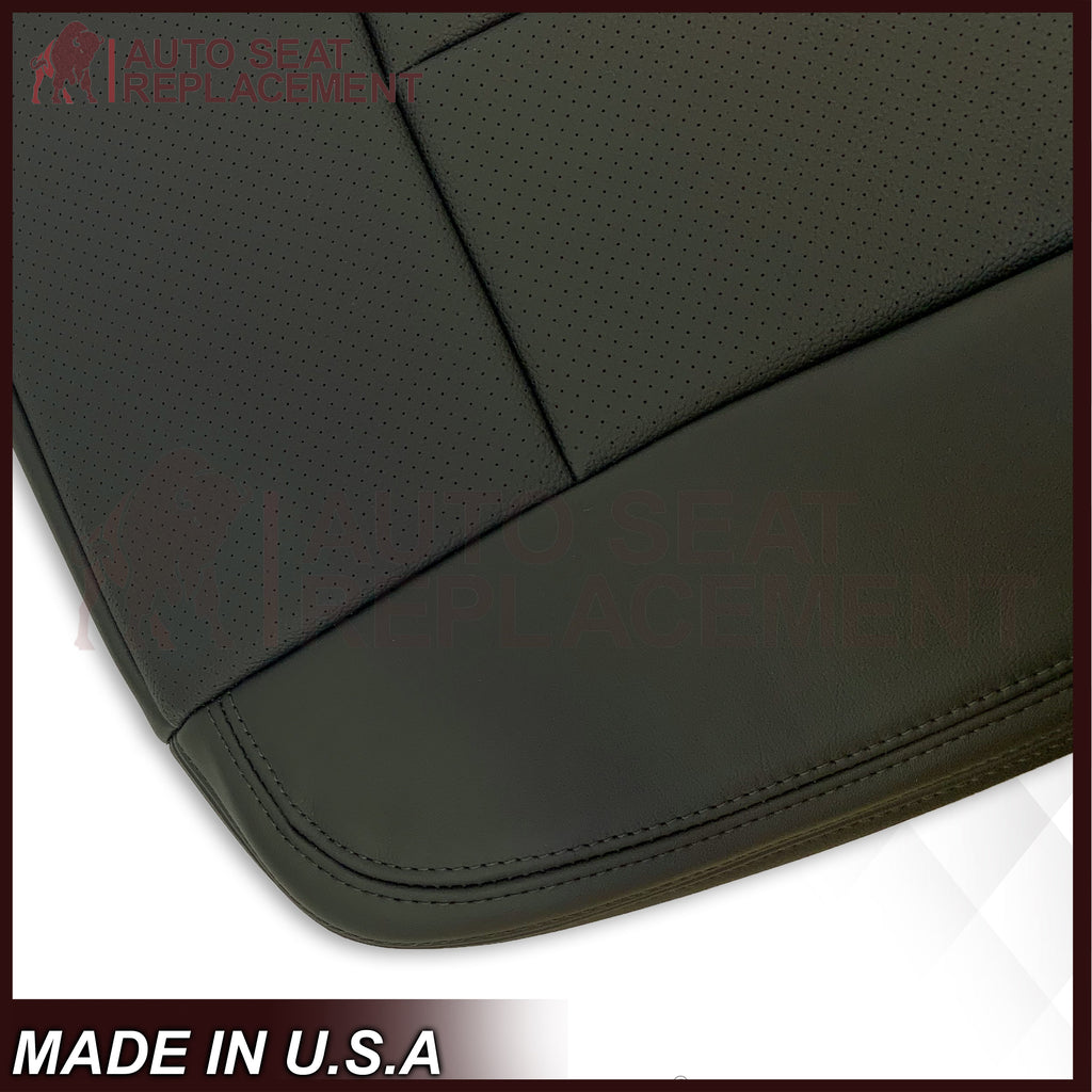 2009 - 2014 Ford F-150 PLATINUM EDITION Perforated Genuine Leather or Synthetic Leather Seat Covers