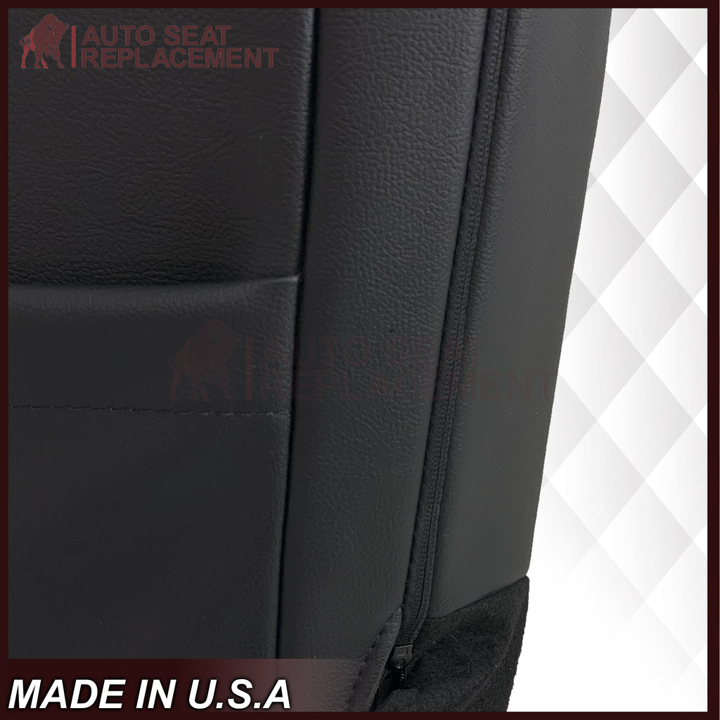 2017-2021 Ford F250 XLT Replacement Seat Covers In Charcoal Black