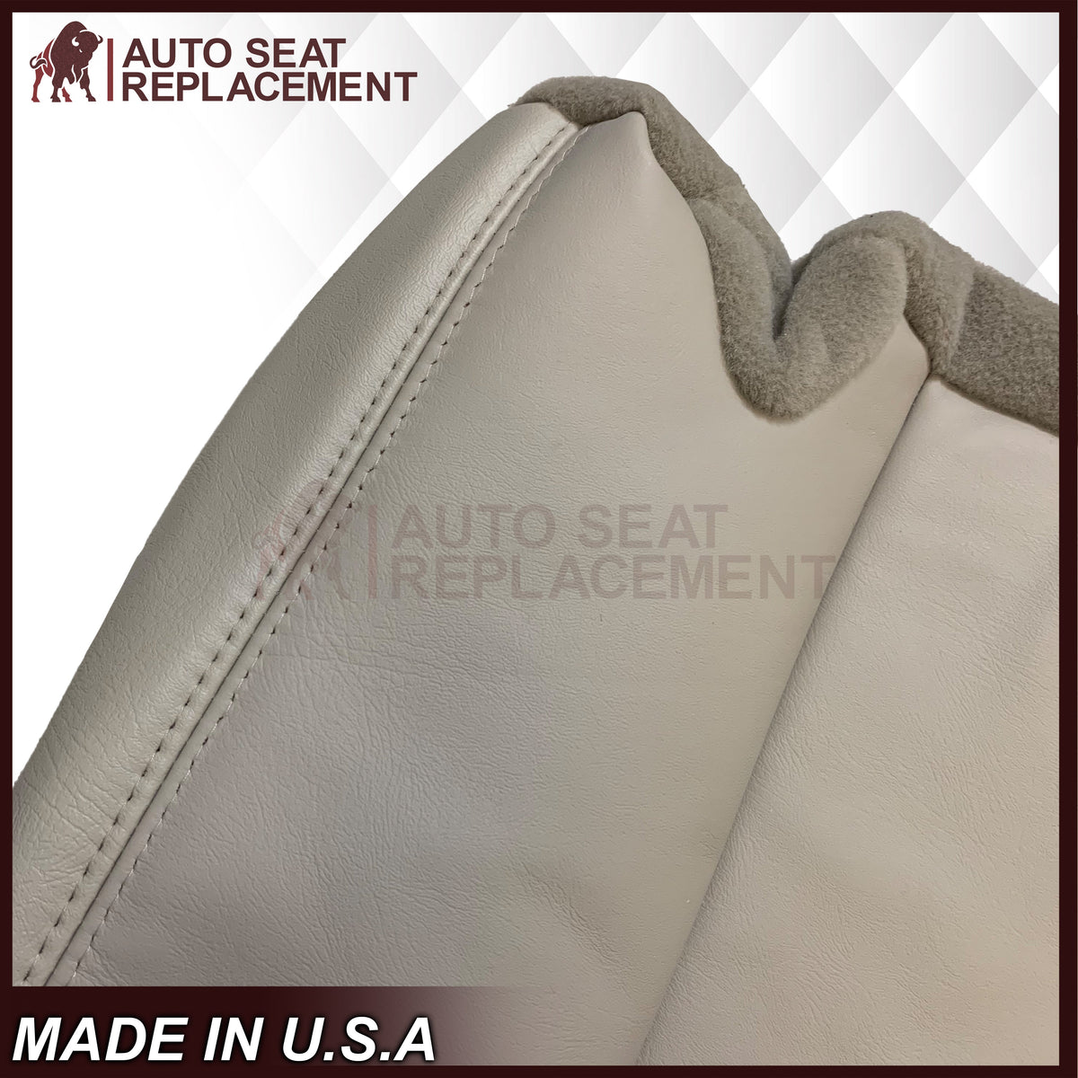2003 - 2007 Chevy Tahoe Suburban & GMC Yukon Second Row 50/50 Captain Chairs Seat Cover In Light Tan (Shale)  - Choose from variant