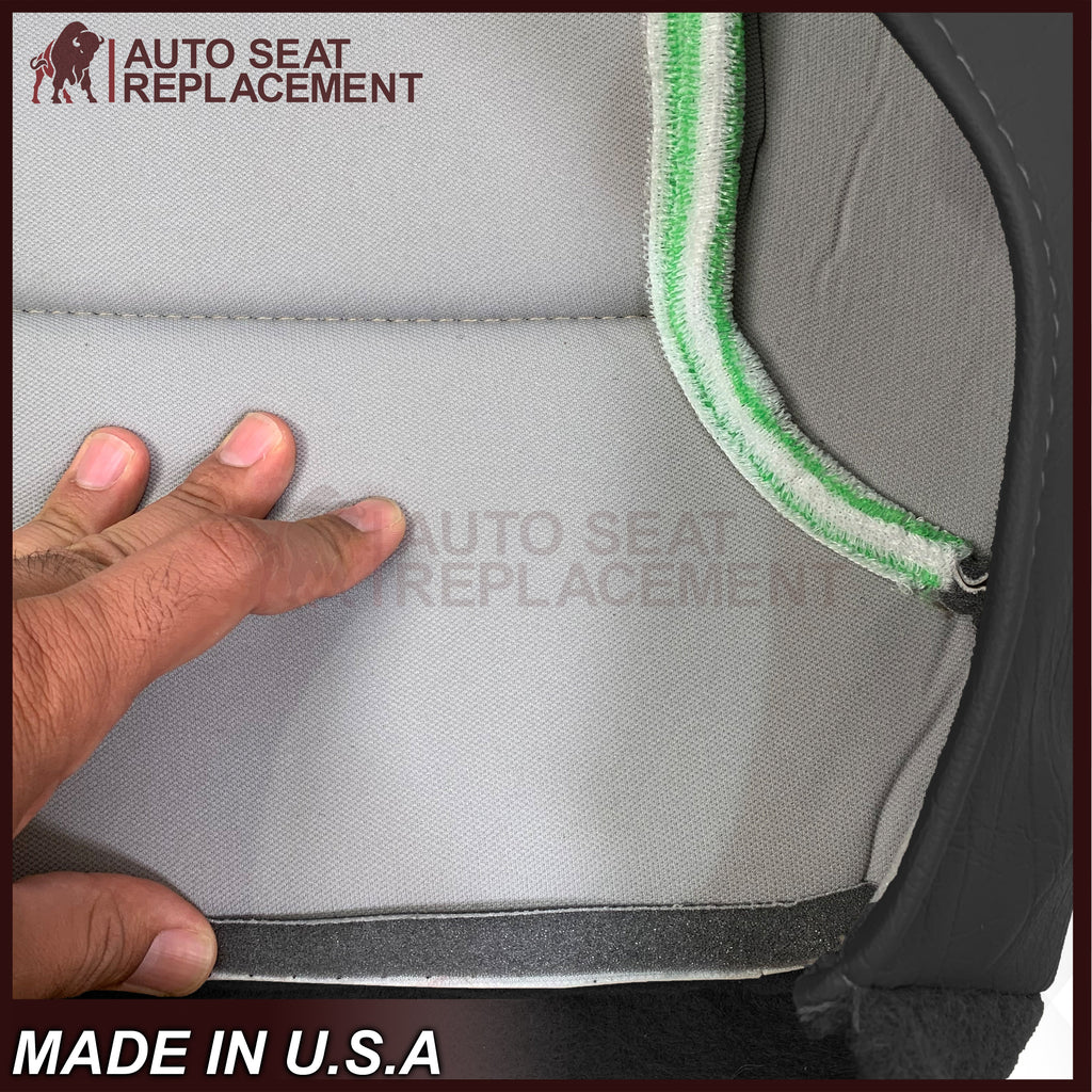 1992 - 1996 Ford Bronco Eddie Bauer Synthetic Leather Seat Cover In Black