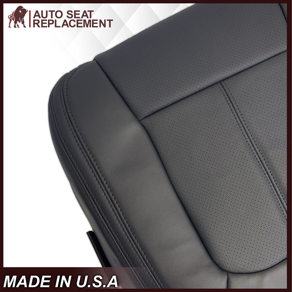 2013-2016 Ford F-250 F-350 F-450 F-550 Platinum Edition Replacement Seat Cover In Black: Choose From Variants