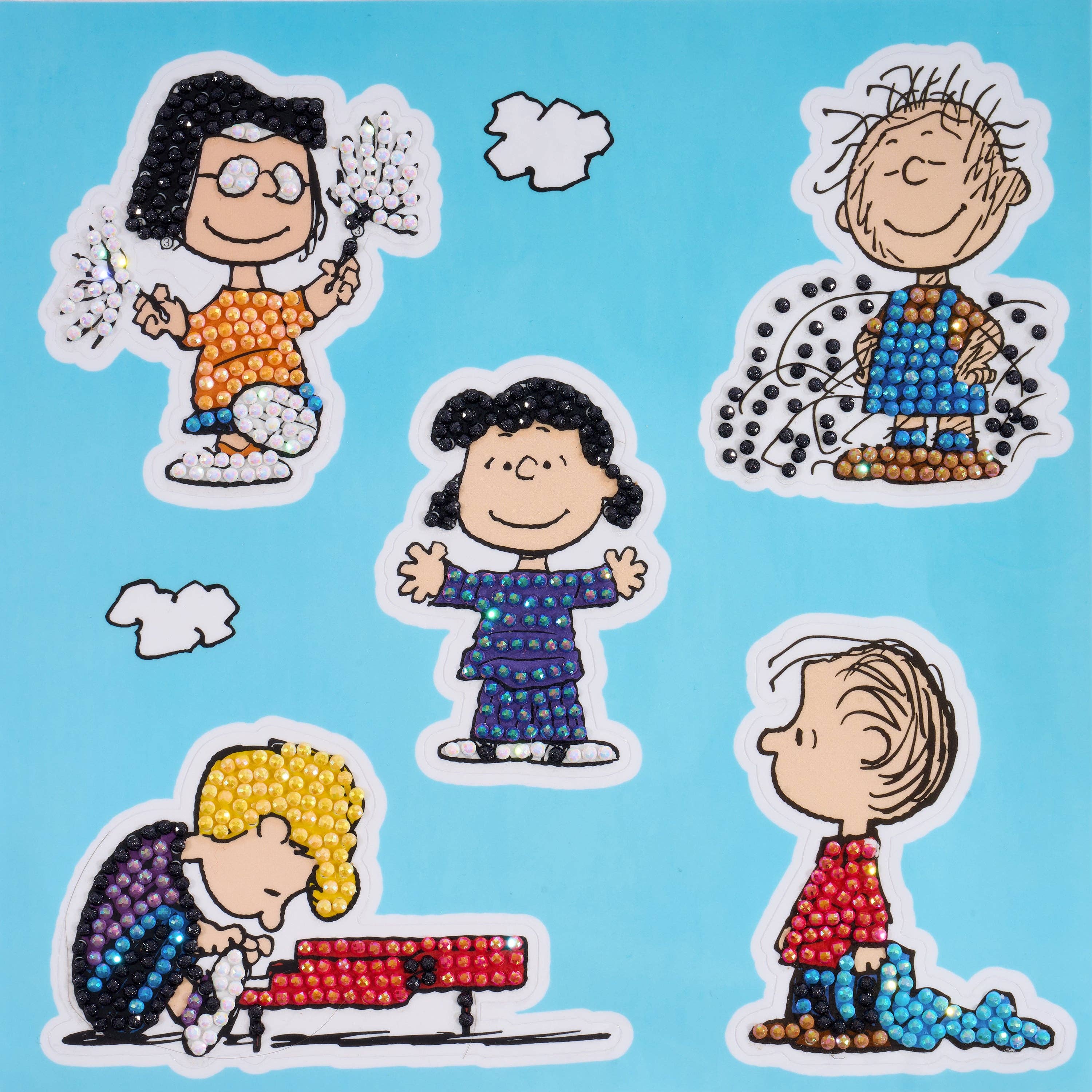 Diamond Art Club – Peanuts™ Diamond Painting Stickers (10-Pack)