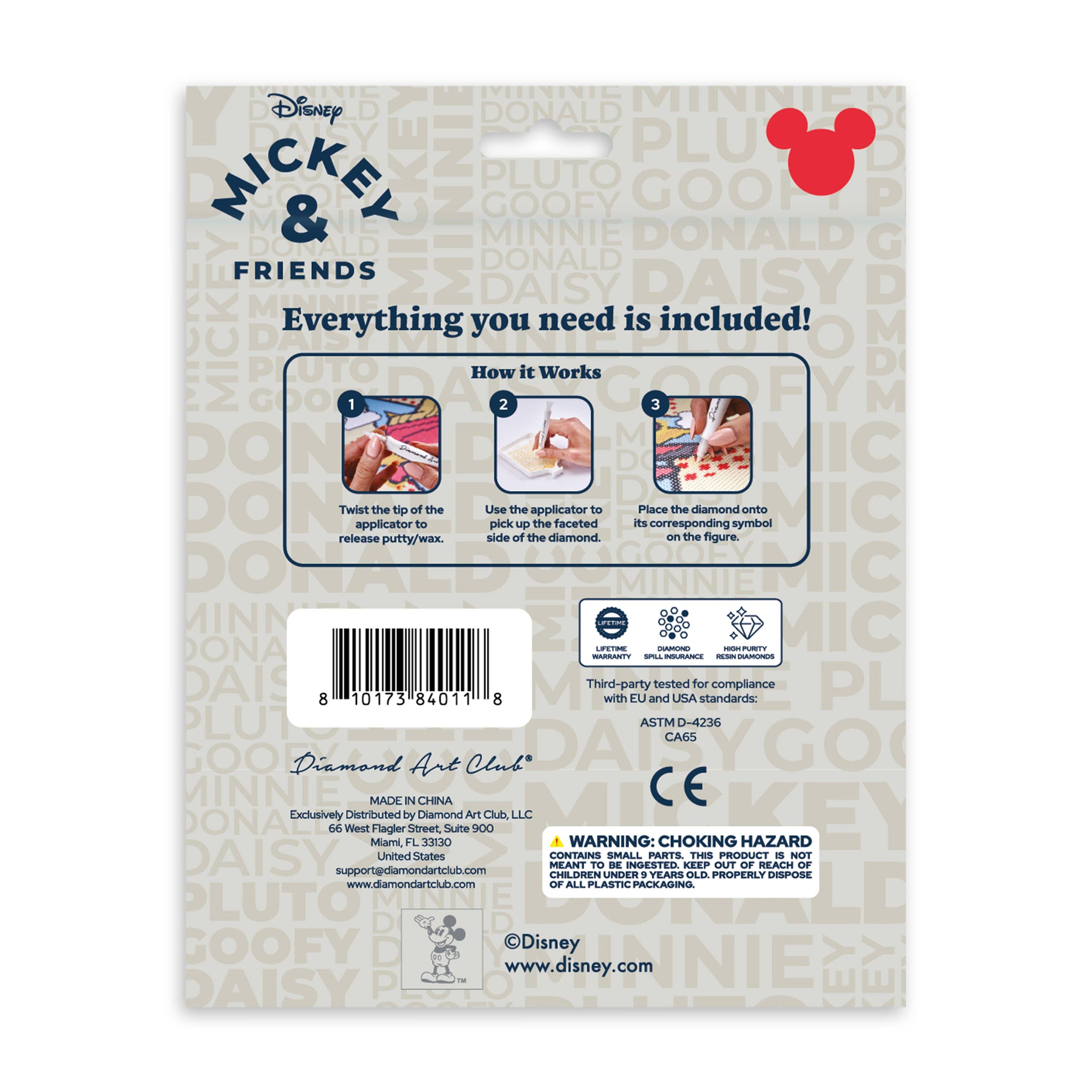 Diamond Art Club – Sparkle Pals™ - Mickey Mouse™