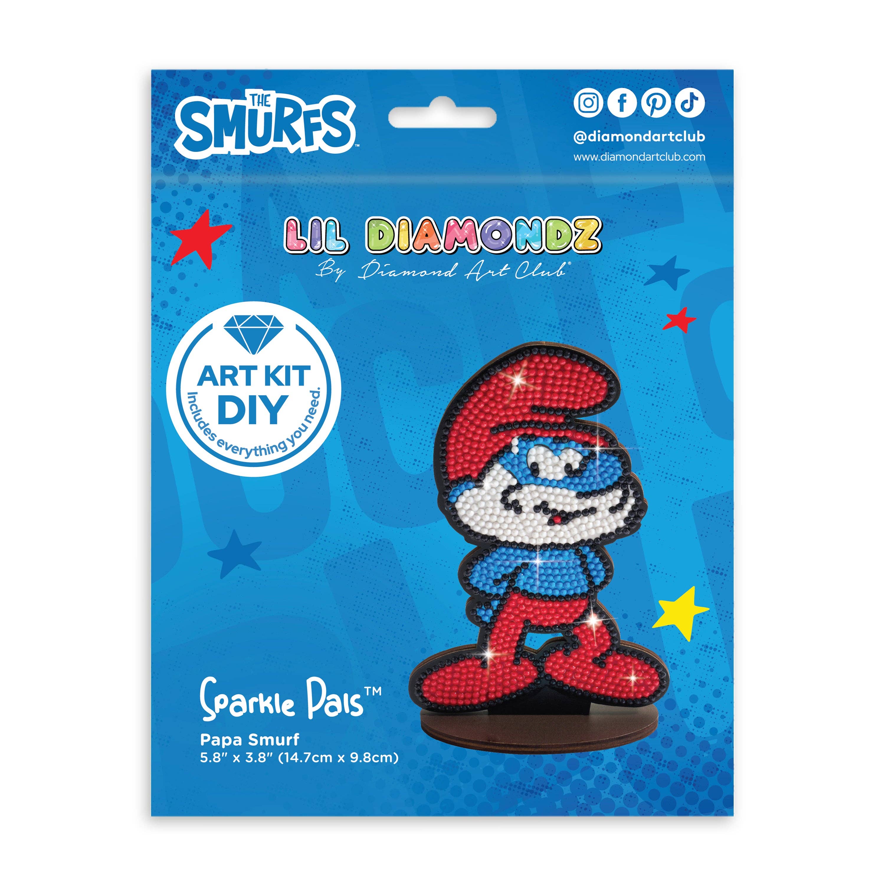 Diamond Art Club – Sparkle Pals™ - Papa Smurf™
