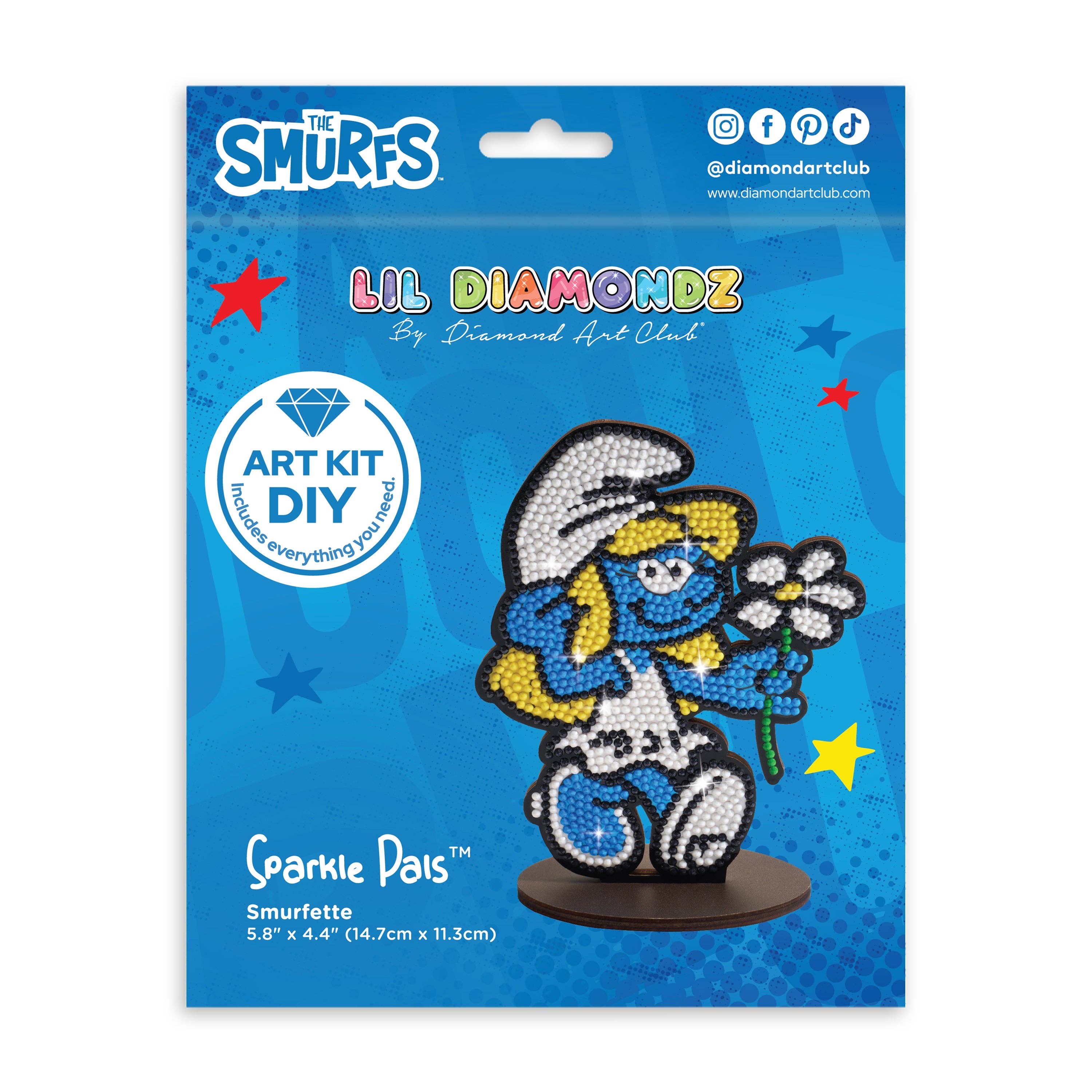 Diamond Art Club – Sparkle Pals™ - Smurfette™