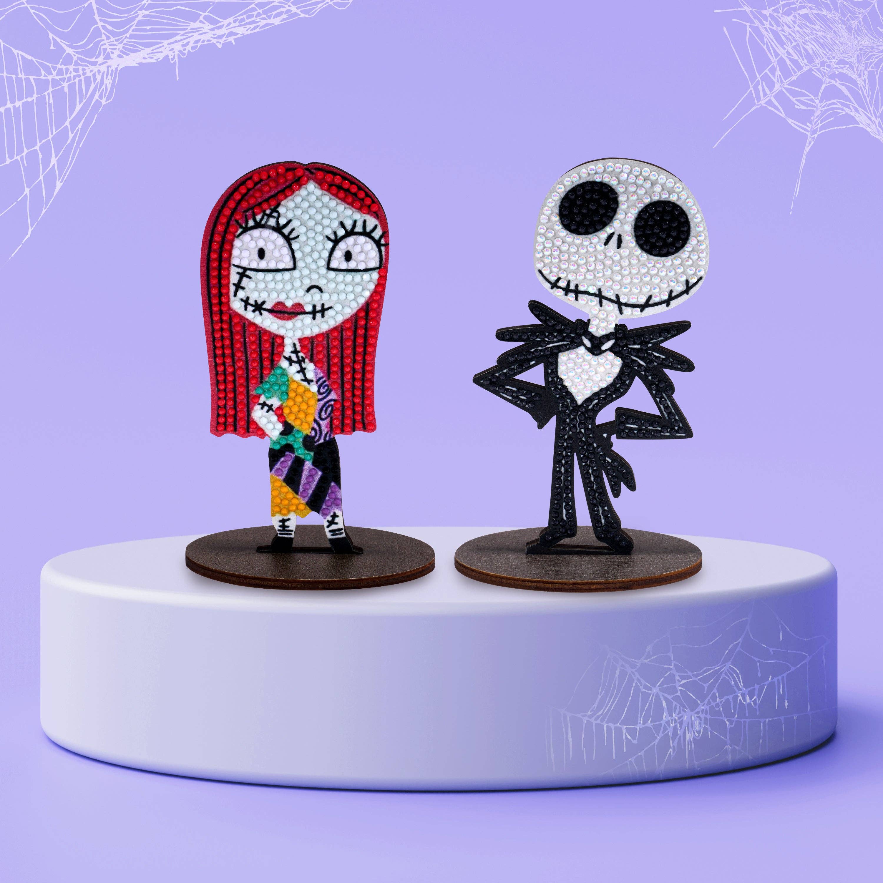 Diamond Art Club - Sparkle Pals™ - The Nightmare Before Christmas™ Complete Set (Jack & Sally)