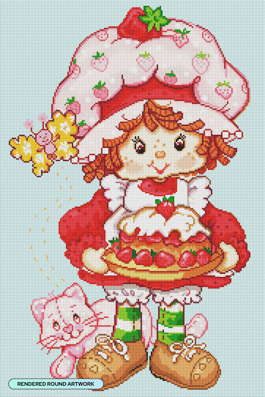 Diamond Art Club – Strawberry Shortcake and Custard