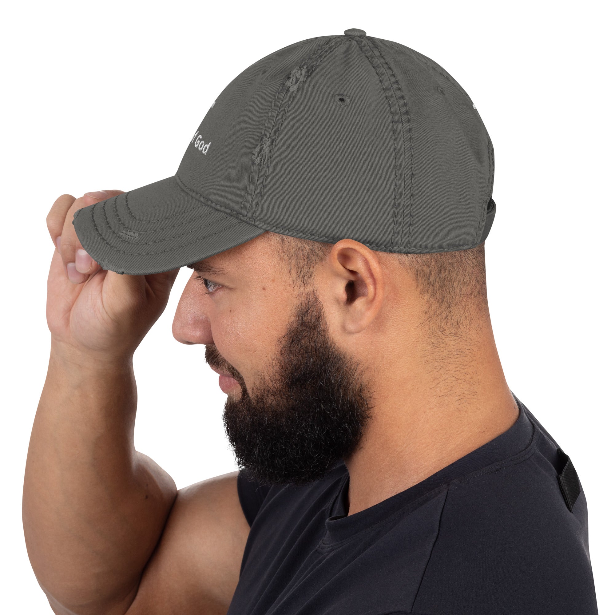 Child of God Distressed Embroidered Dad Hat