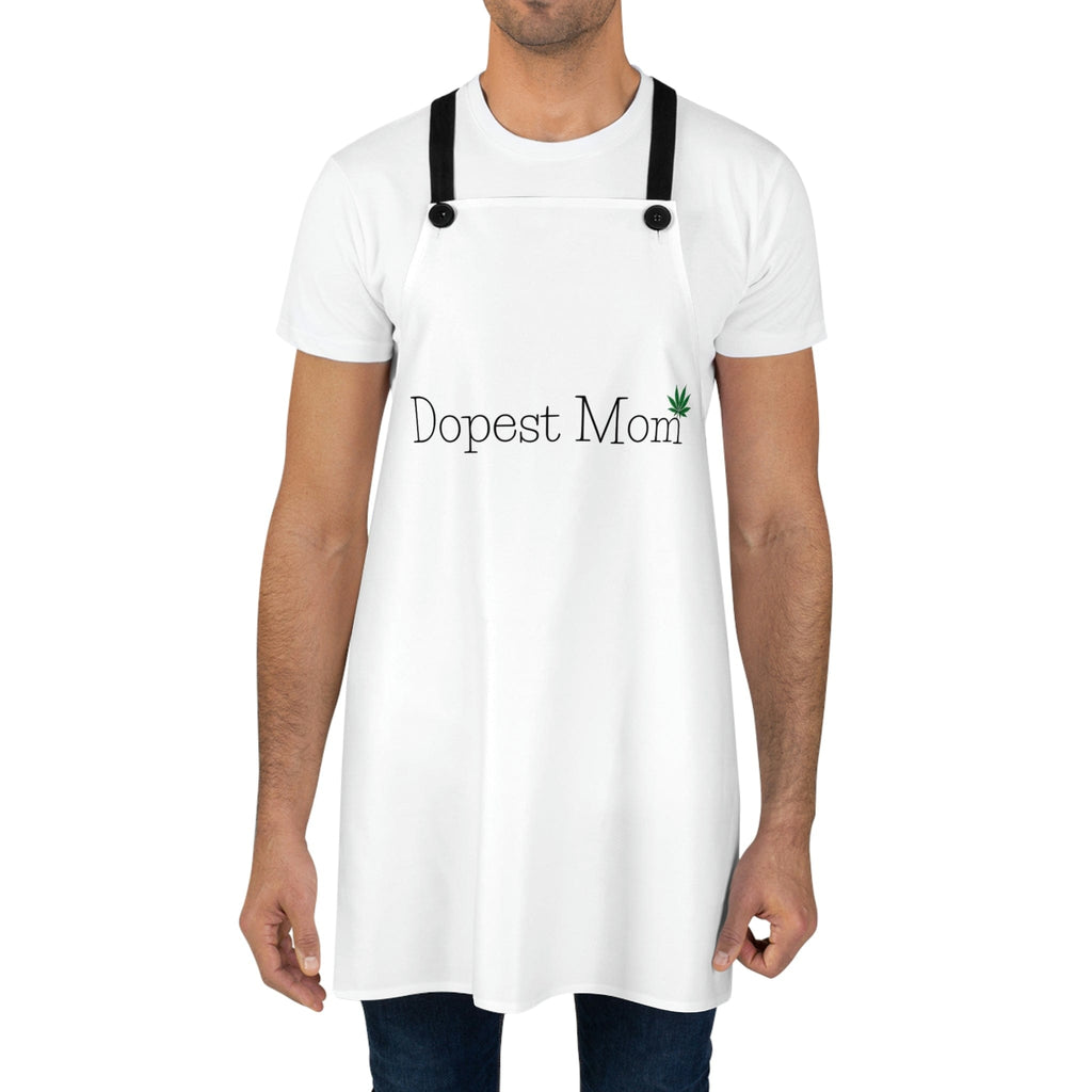 Dopest Mom Pot Leaf Chef's Apron