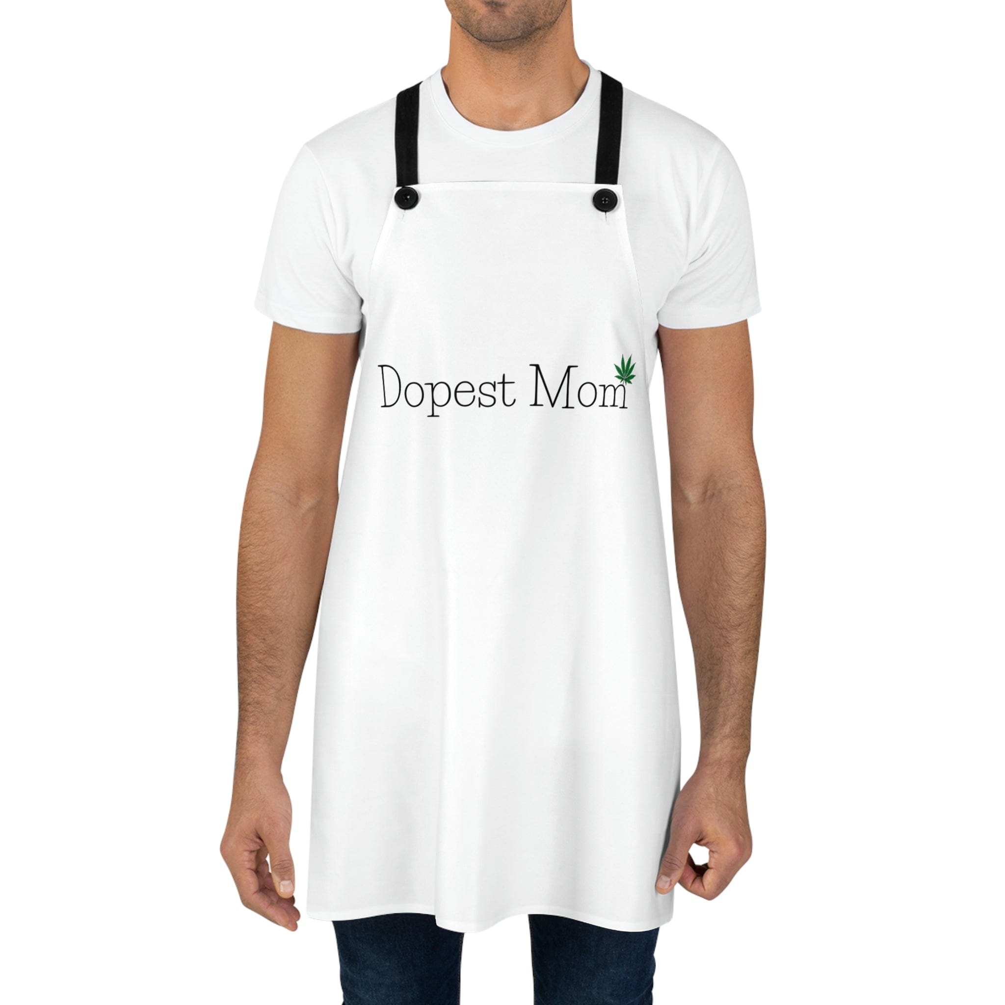 Dopest Mom Pot Leaf Chef's Apron