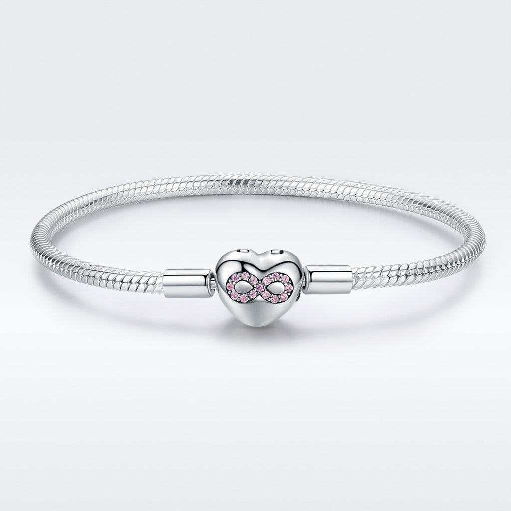 925 Sterling Silver Bracelet 17.0cm for Women