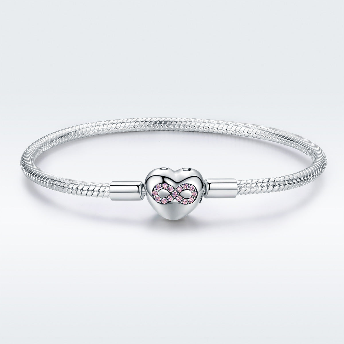 925 Sterling Silver Bracelet 17.0cm for Women