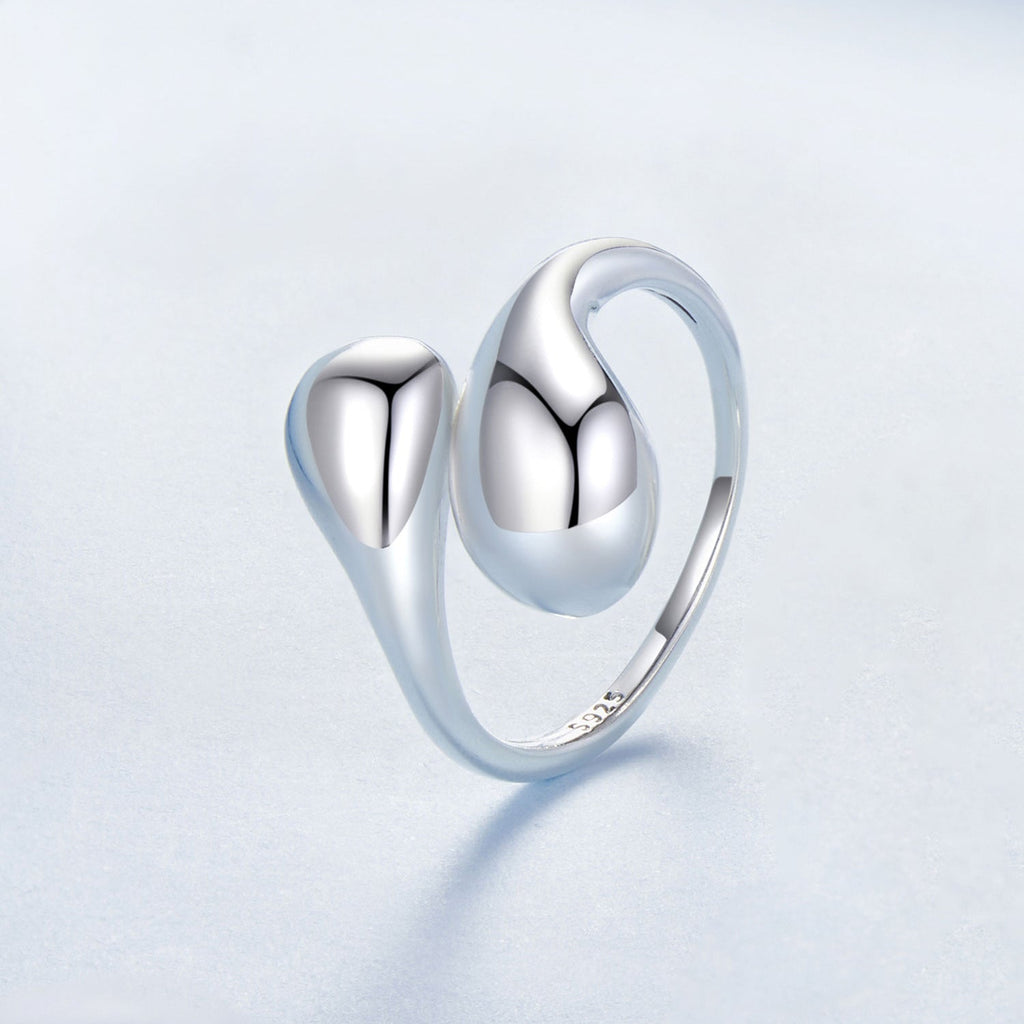925 Sterling Silver Plated Gold Ring for Women