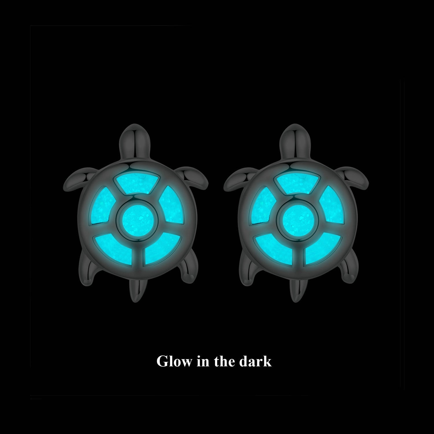 925 Sterling Silver Luminous Stone Earrings