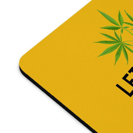 Let My People Grow Yellow Mousepad