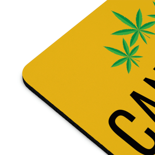 Cannabis is Life Yellow Mouse Pad