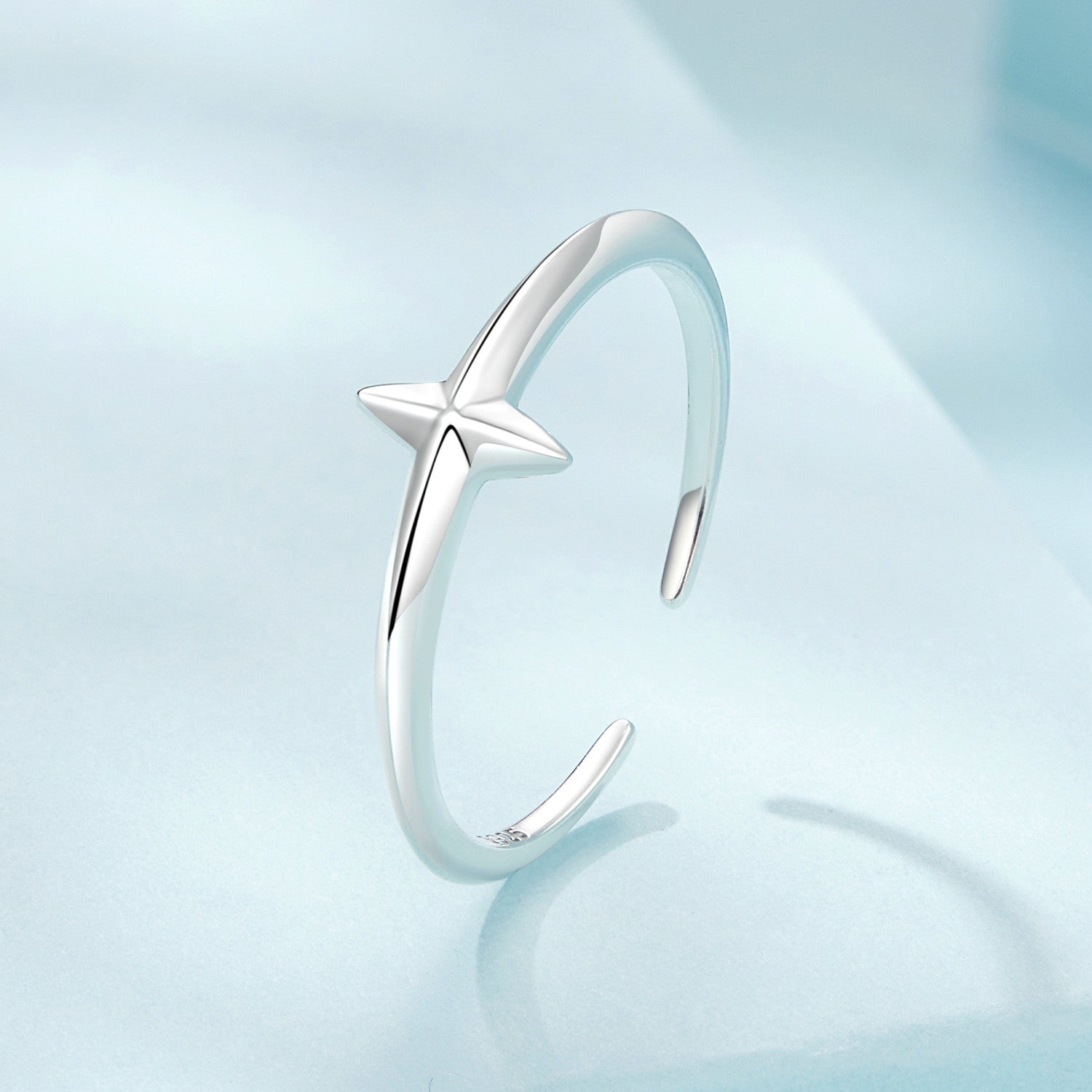 925 Sterling Silver Oxidized Silver 0.12cm Ring for Men