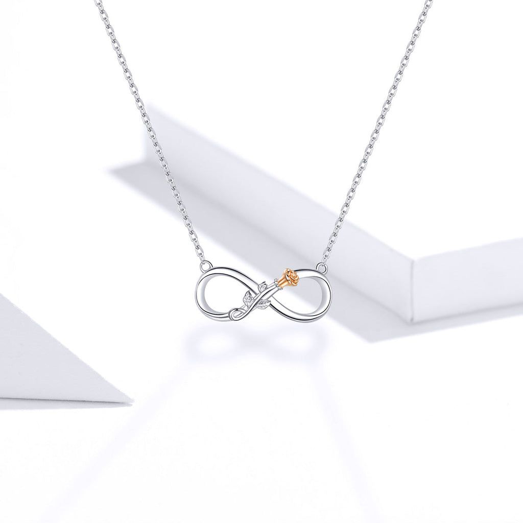 925 Sterling Silver Necklace 40-45cm for Women