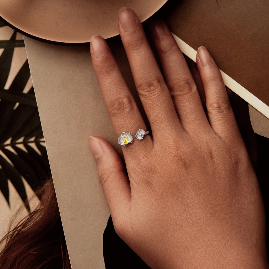 925 Sterling Silver 0.17cm Pavé Setting CZ Ring