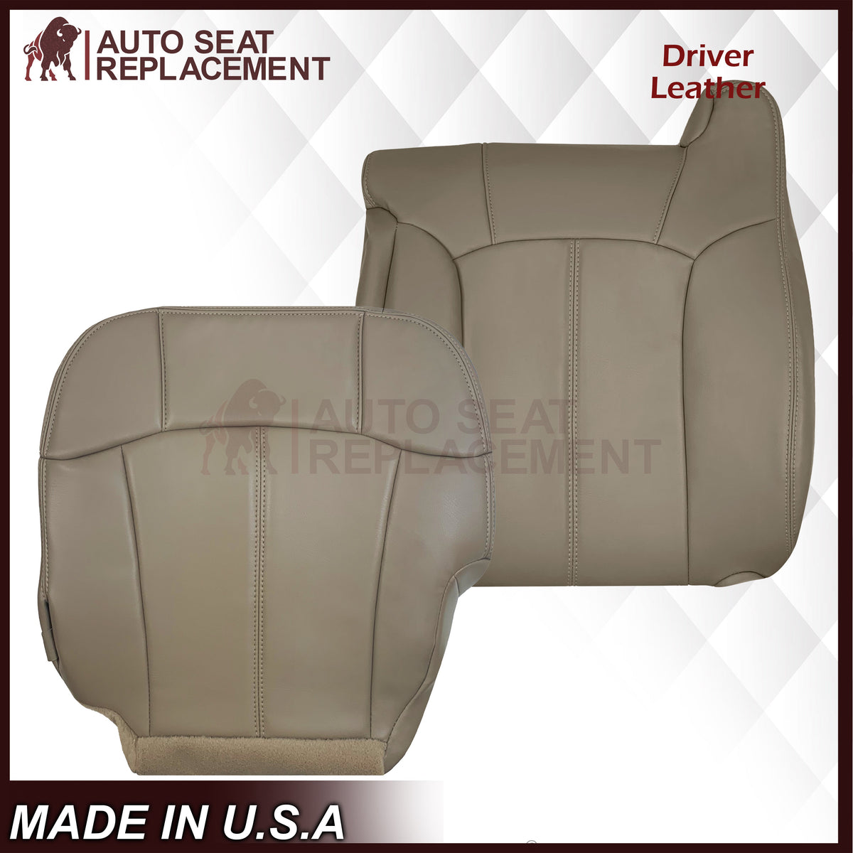 1999-2002 GMC Sierra Seat Cover in Tan: Choose From Variations