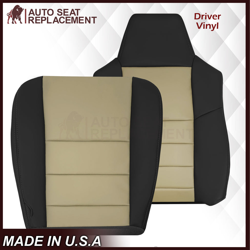 2005 Ford Excursion Eddie Bauer Sport Front Replacement Seat Covers: Choose Leather or Vinyl