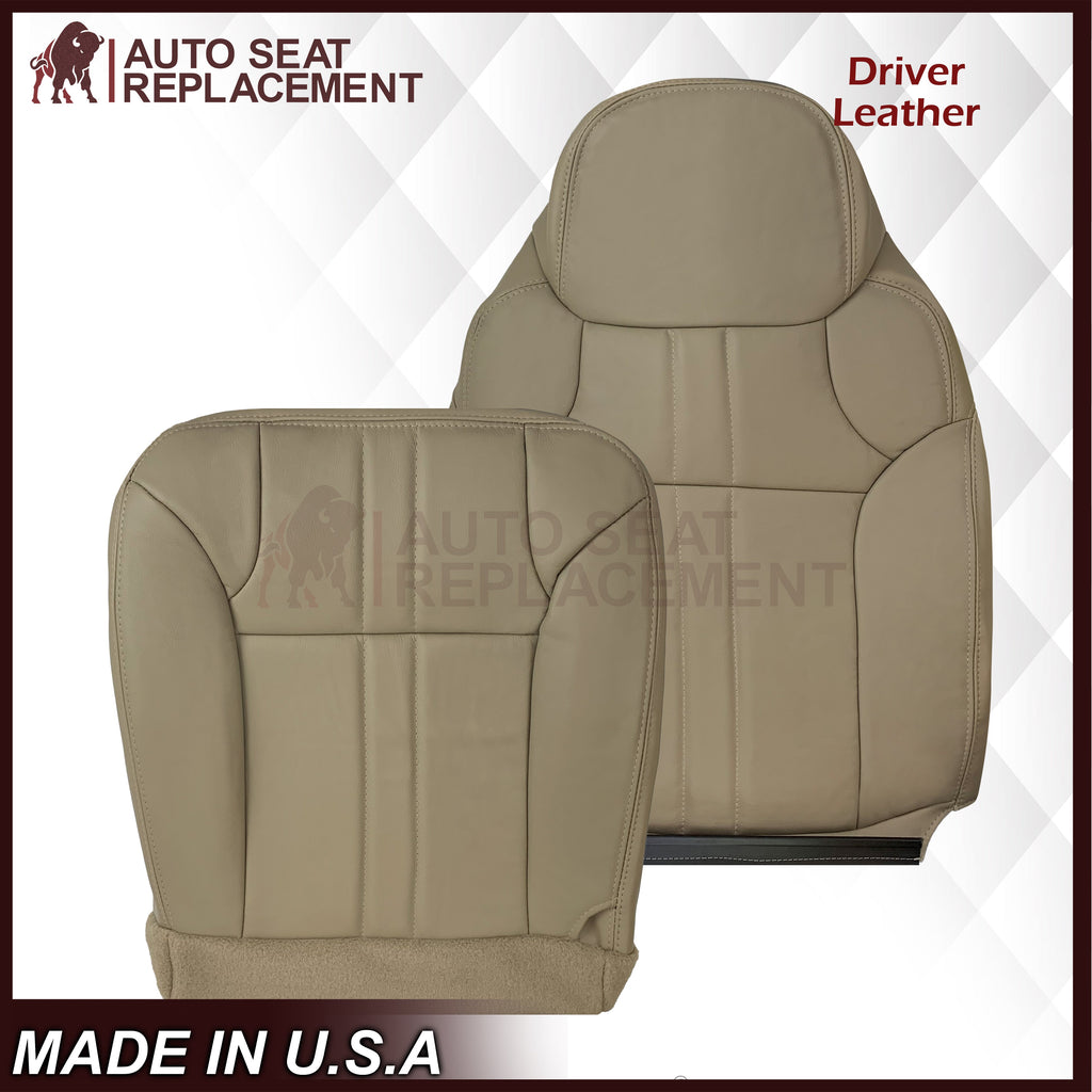 2000-2001 Ford Excursion XLT Seat Cover in Tan: Choose From Variation