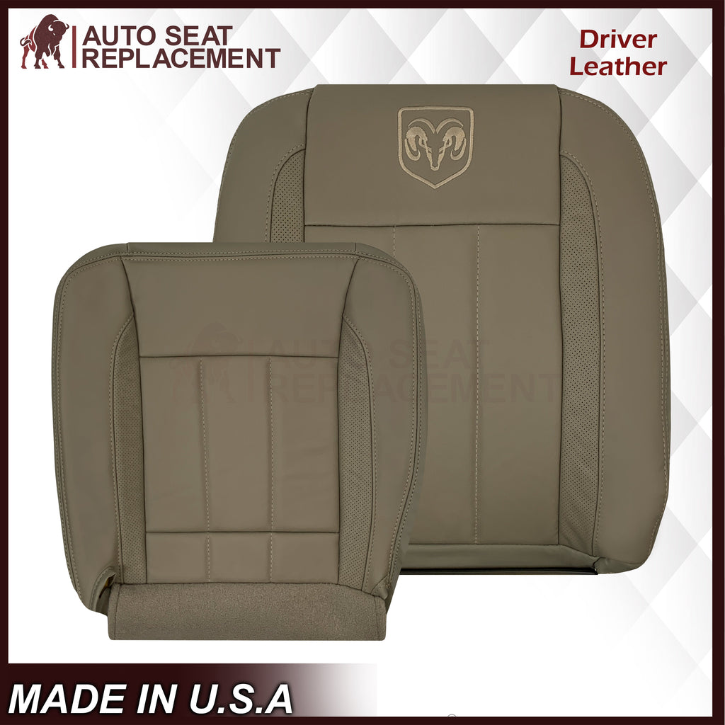 2006-2009 Dodge Ram 3500 Laramie Replacement Seat Cover: Med Khaki Tan