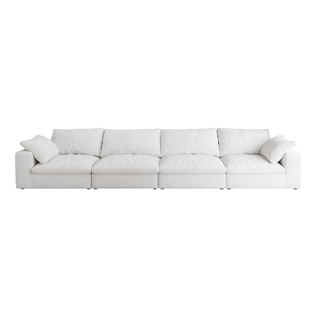 Cloud Modular Sectional Sofa with Thick Cushion 160', Wide 4-Seater Minimalist Sofa Couch,Convertible Couch Deep Seat Couches for Modern Living Room Sofa Sets for Office House 4seaters