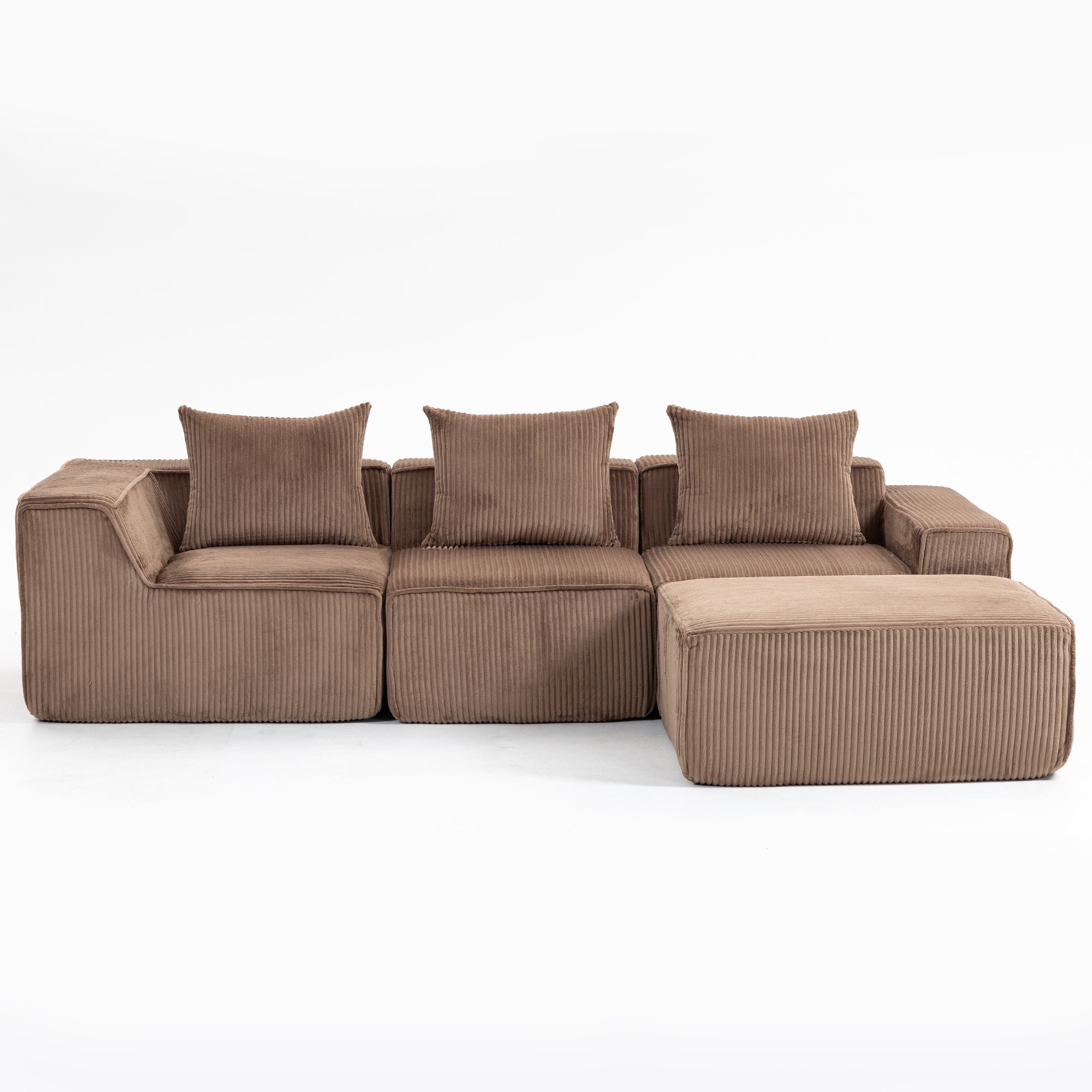 Multi person modular compression sofa that can be freely combined-33005-4