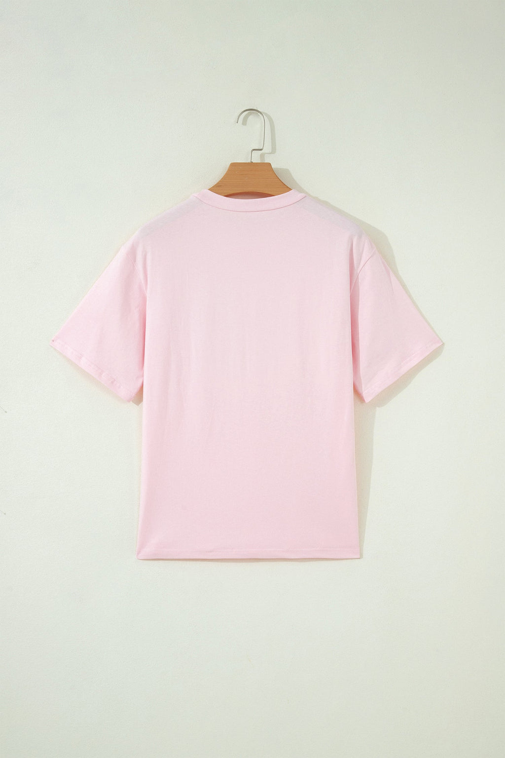 PRAY Sequin Leopard Short Sleeve Graphic Tee