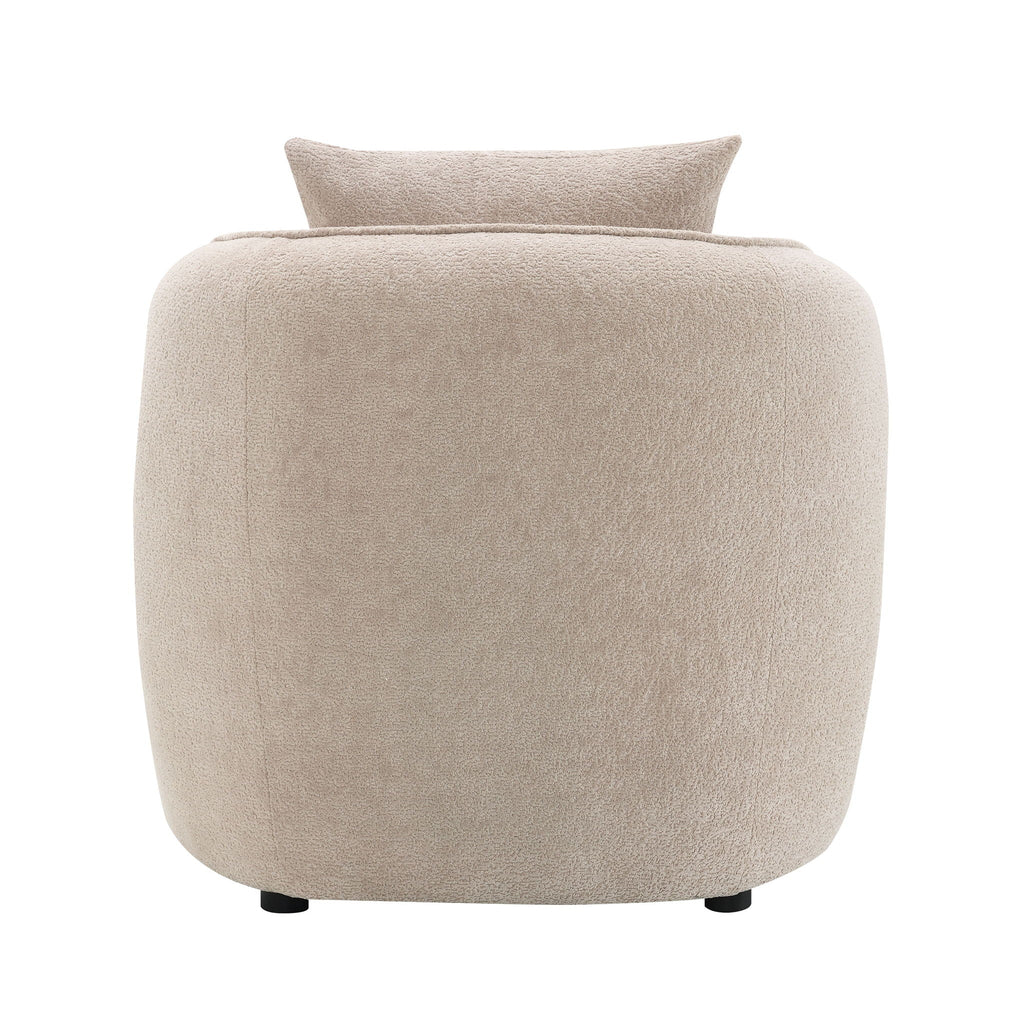 Keith - Chair With 1 Matching Color Toss Pillows