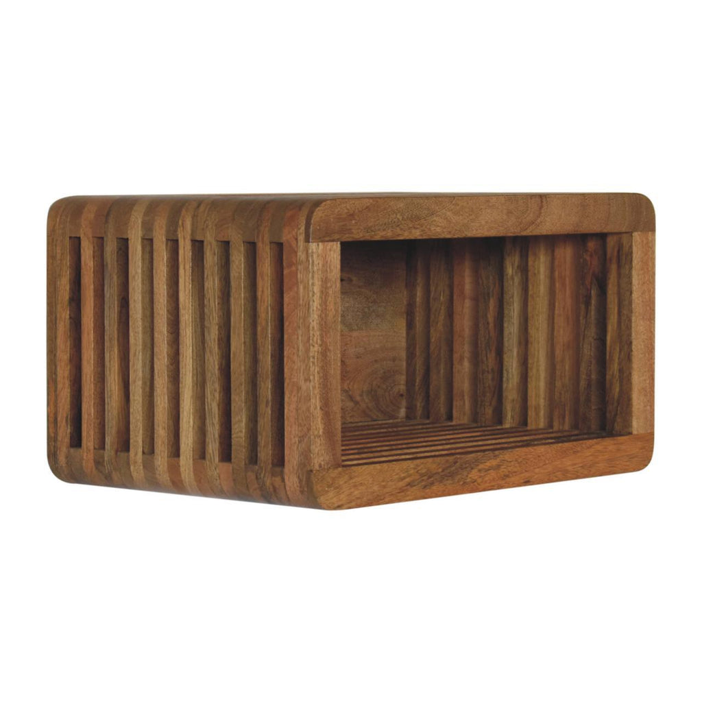 Soba - Wall Mounted Bedside Table - Beige