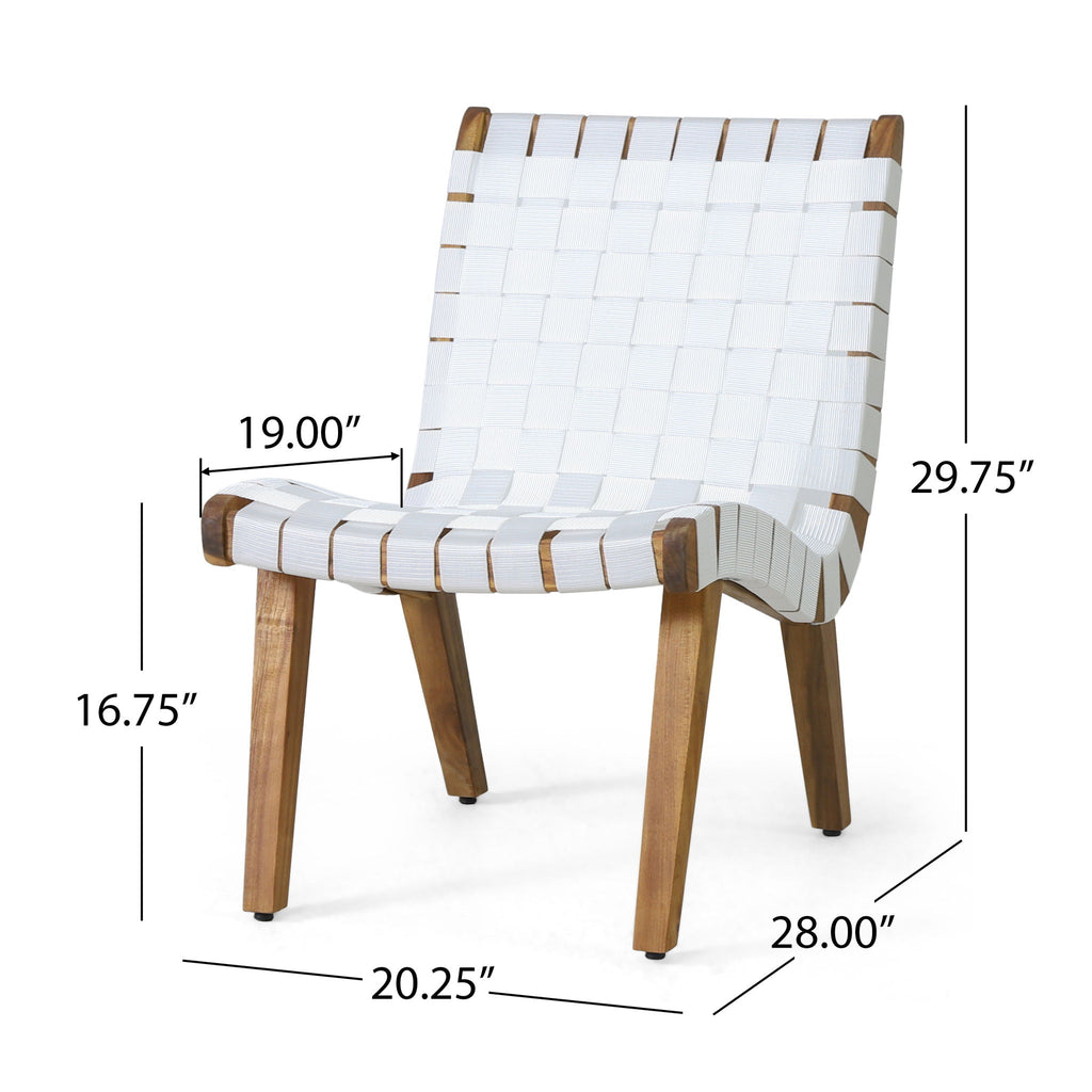 Charlotte - Lounge Chair - White