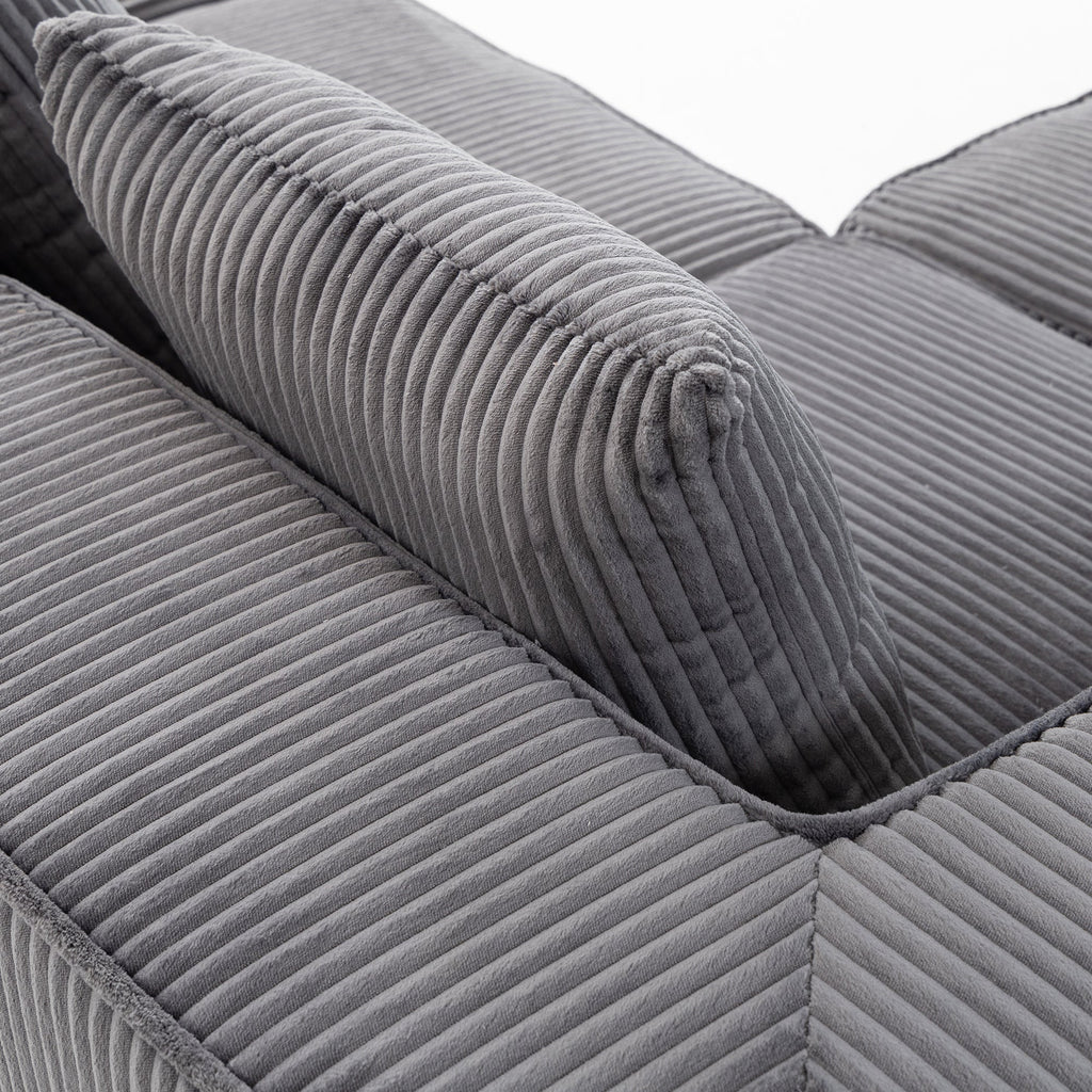 Multi person modular compression sofa that can be freely combined-33005-5