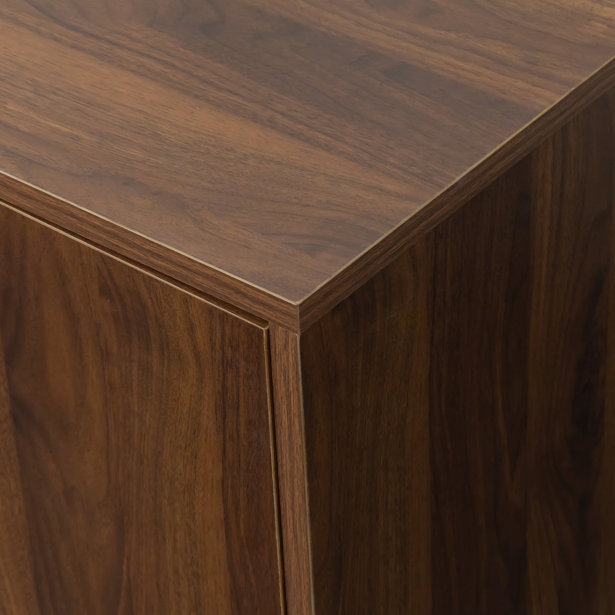 TV Stand Use in Living Room Furniture with 1 storage and 3 shelves Cabinet