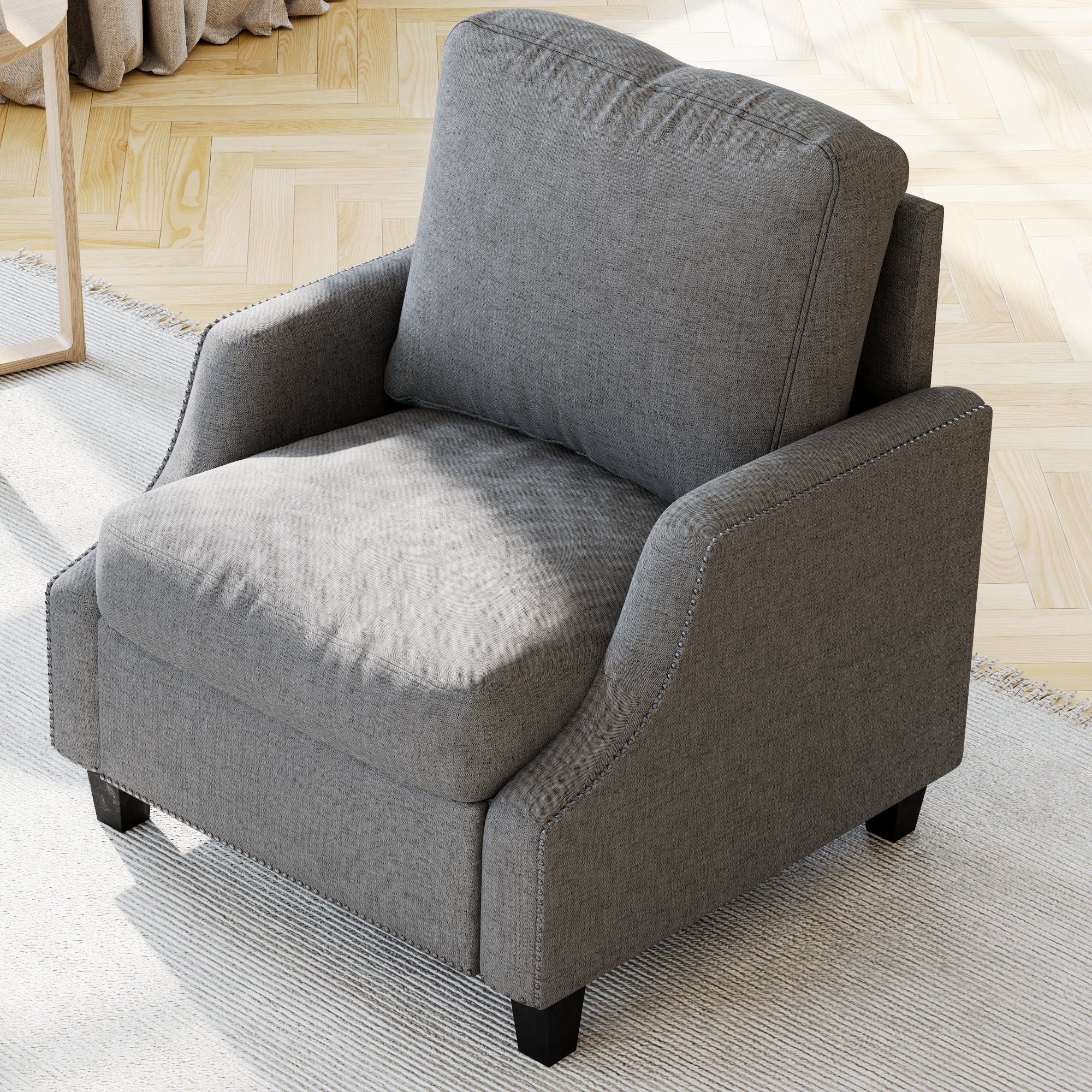 3 Piece Living Room Sofa Sets, Sectional Couch and Loveseat and Armchair Set, Modern 3 Seater Sofa + 2 Seater Couch+ Accent Chair Furniture Set for Apartment