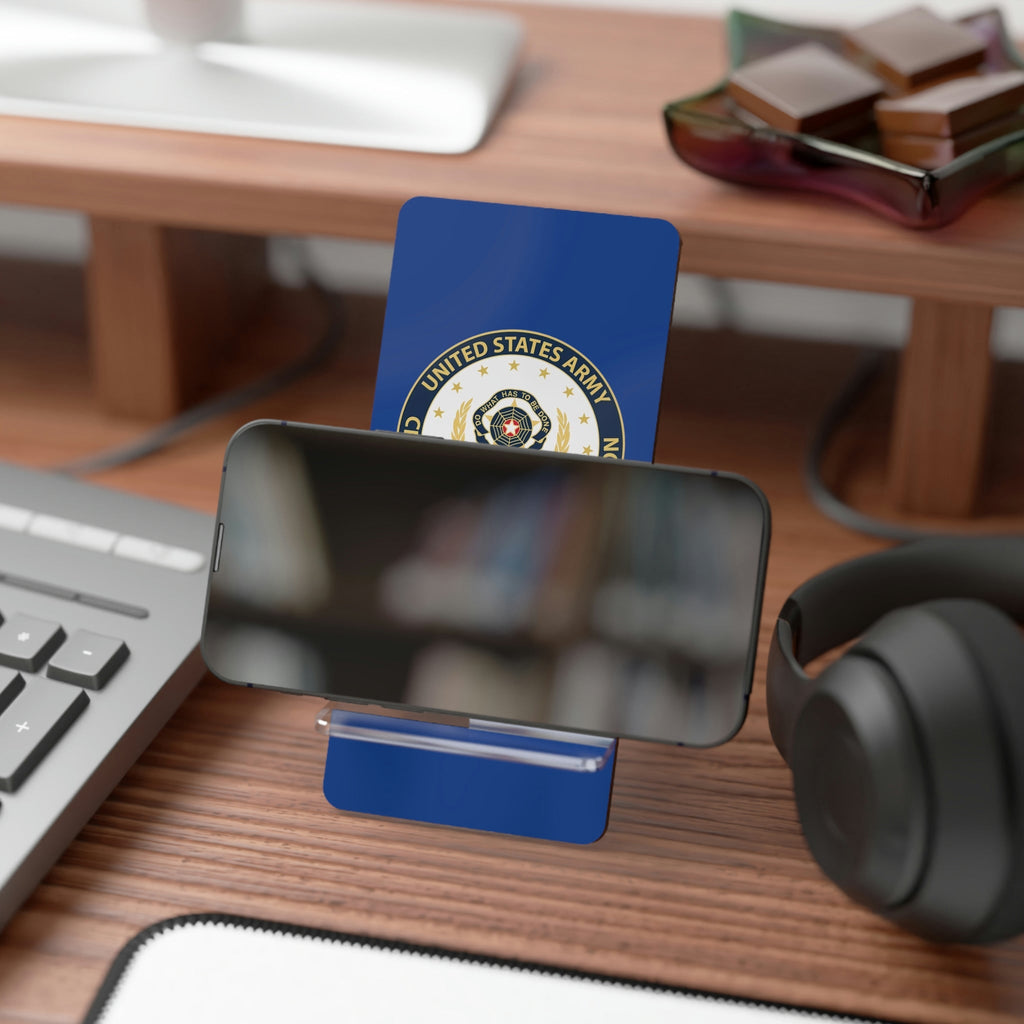 Army CID Seal - Mobile Display Stand for Smartphones